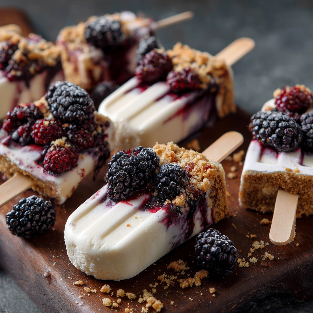 Forbidden Forest Blackberry Cheesecake Pops That You’ll Love!