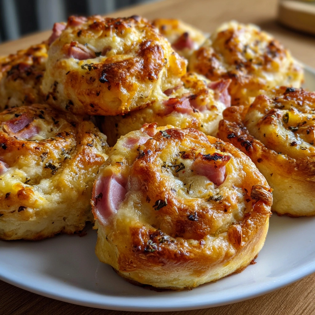 Ham and Cheese Scrolls: Delicious and Easy Recipe!