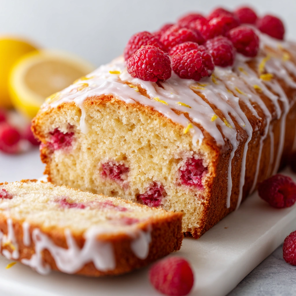 Lemon Raspberry Loaf: A Delightful Treat to Savor!