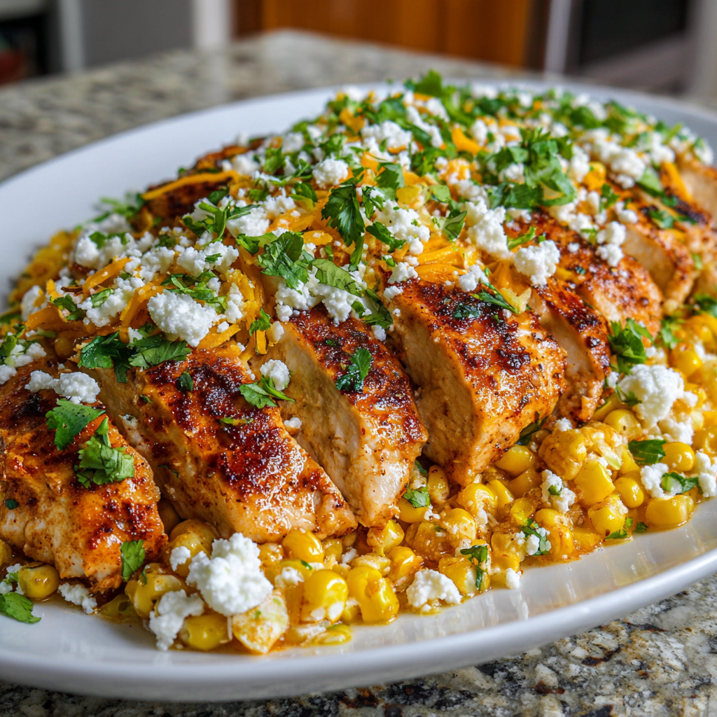 Slow Cooker Street Corn Chicken: A Flavorful Delight!
