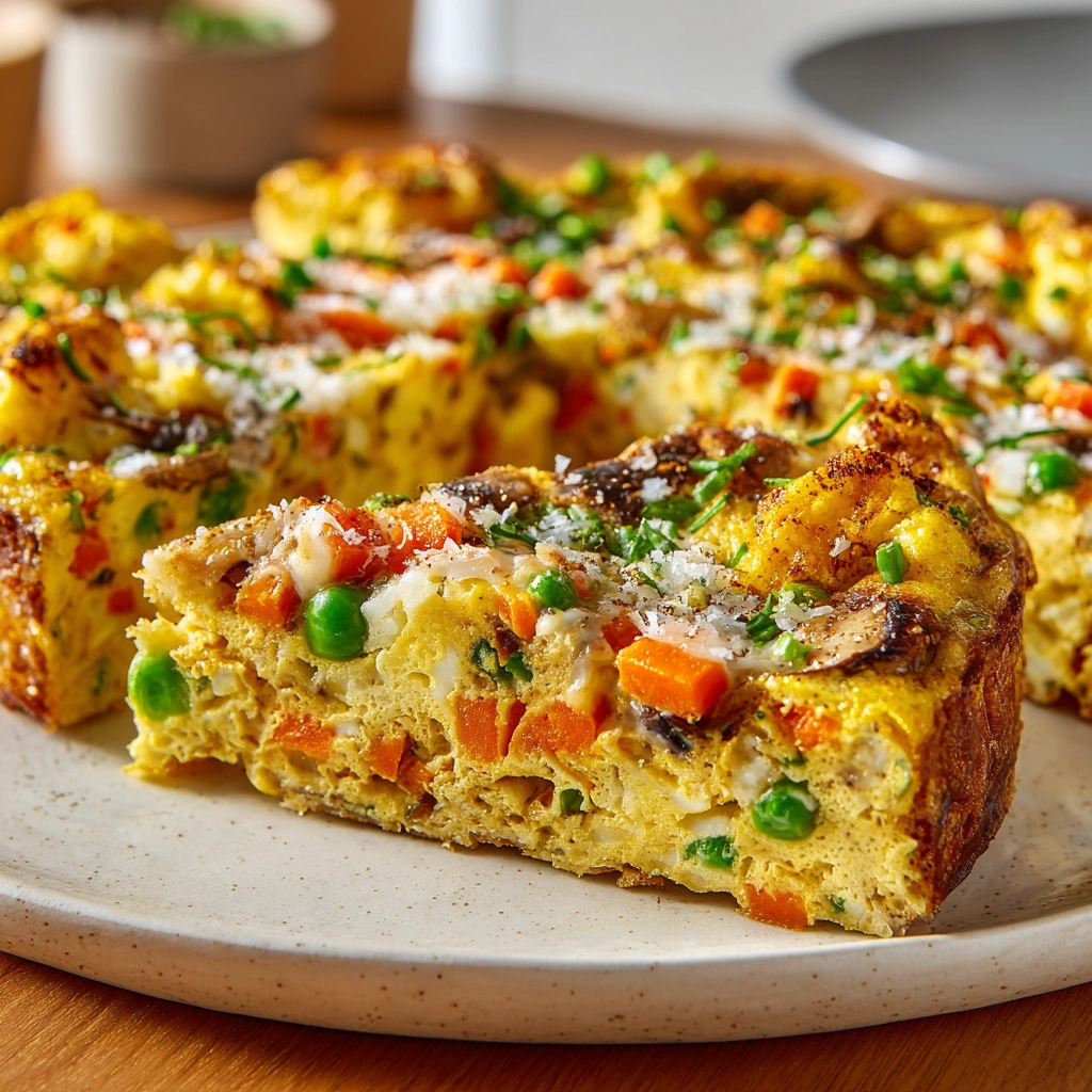 Curried Egg and Vegetable Slice: A Delicious Twist!