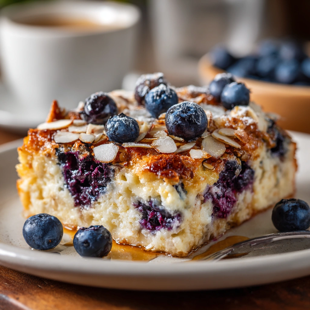 Blueberry Cottage Cheese Breakfast Bake: A Tasty Start!
