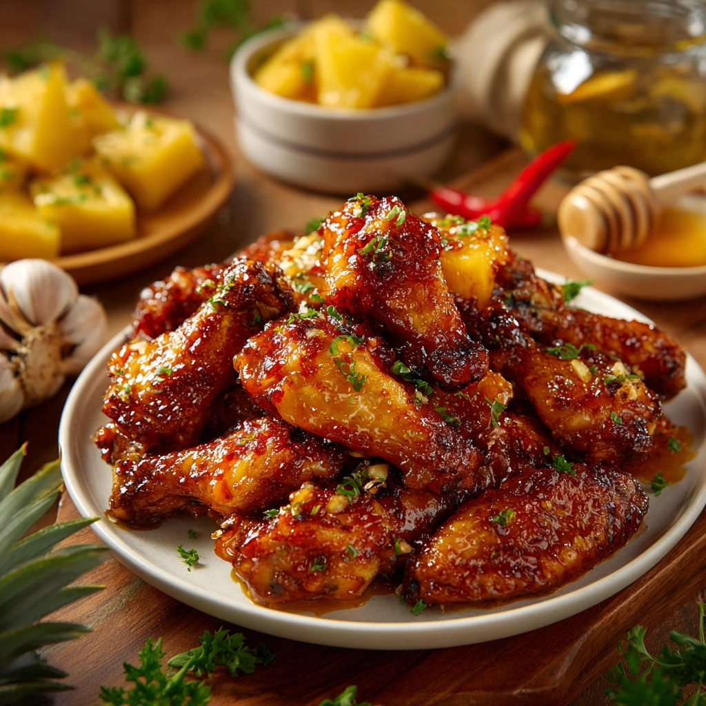 Pineapple Cowboy Candy Chicken Wings: A Sweet Delight!