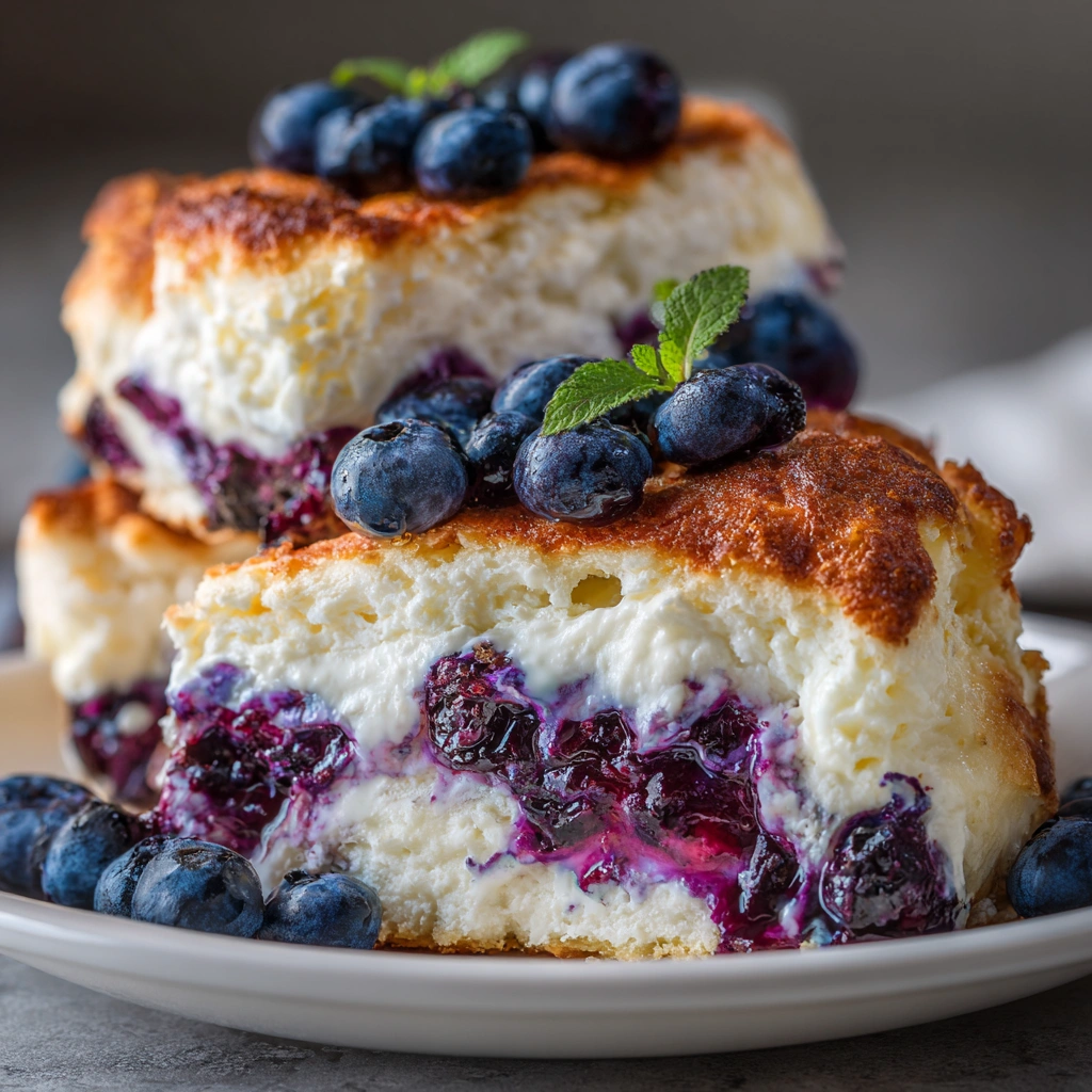 Cottage Cheese Blueberry Cloud Bread: A Light Delight!