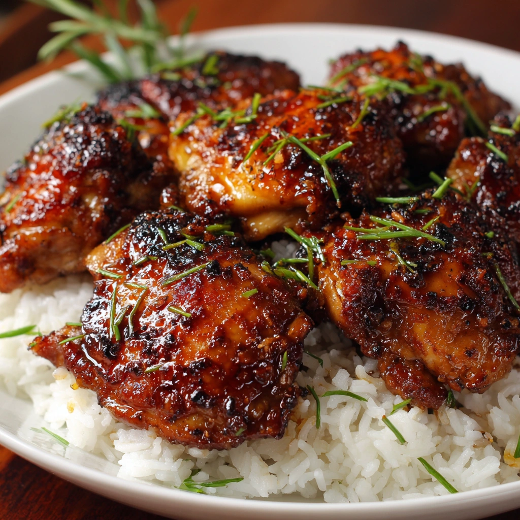 Hawaiian Chicken with Coconut Rice: A Flavorful Delight!