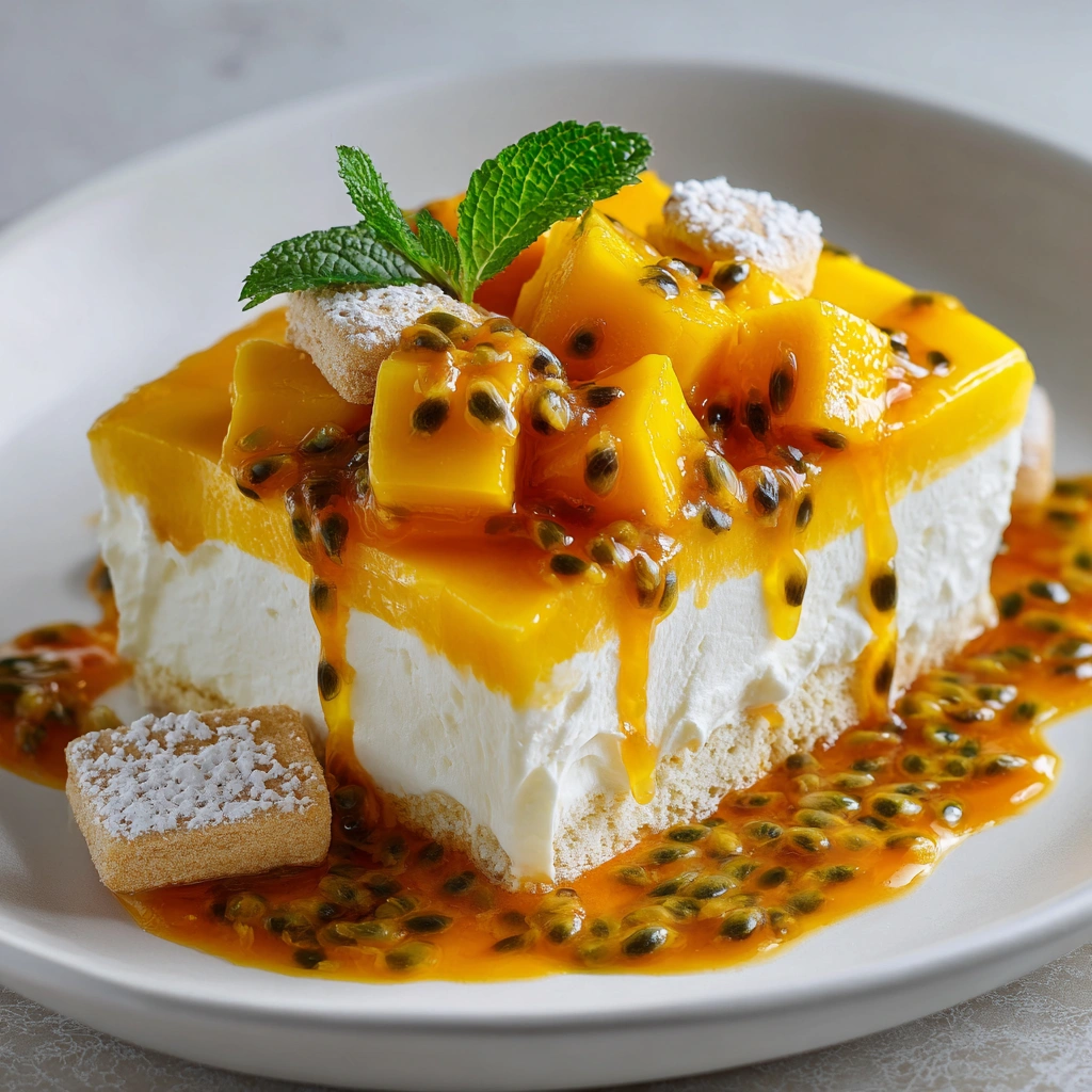 Mango and Passionfruit Tiramisu Mangomisu Delight Awaits!
