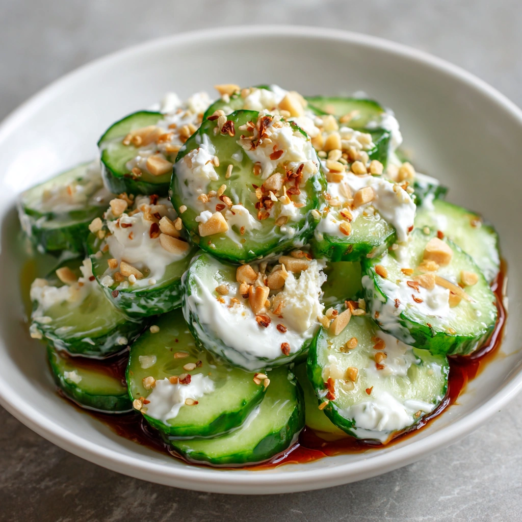 Creamy Asian Cucumber Salad Bowl: Delight Your Taste Buds!