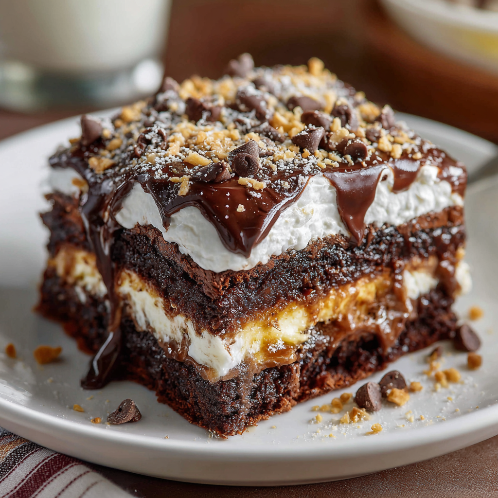 Decadent Brownie Lasagna: Indulge in This Dessert Delight!