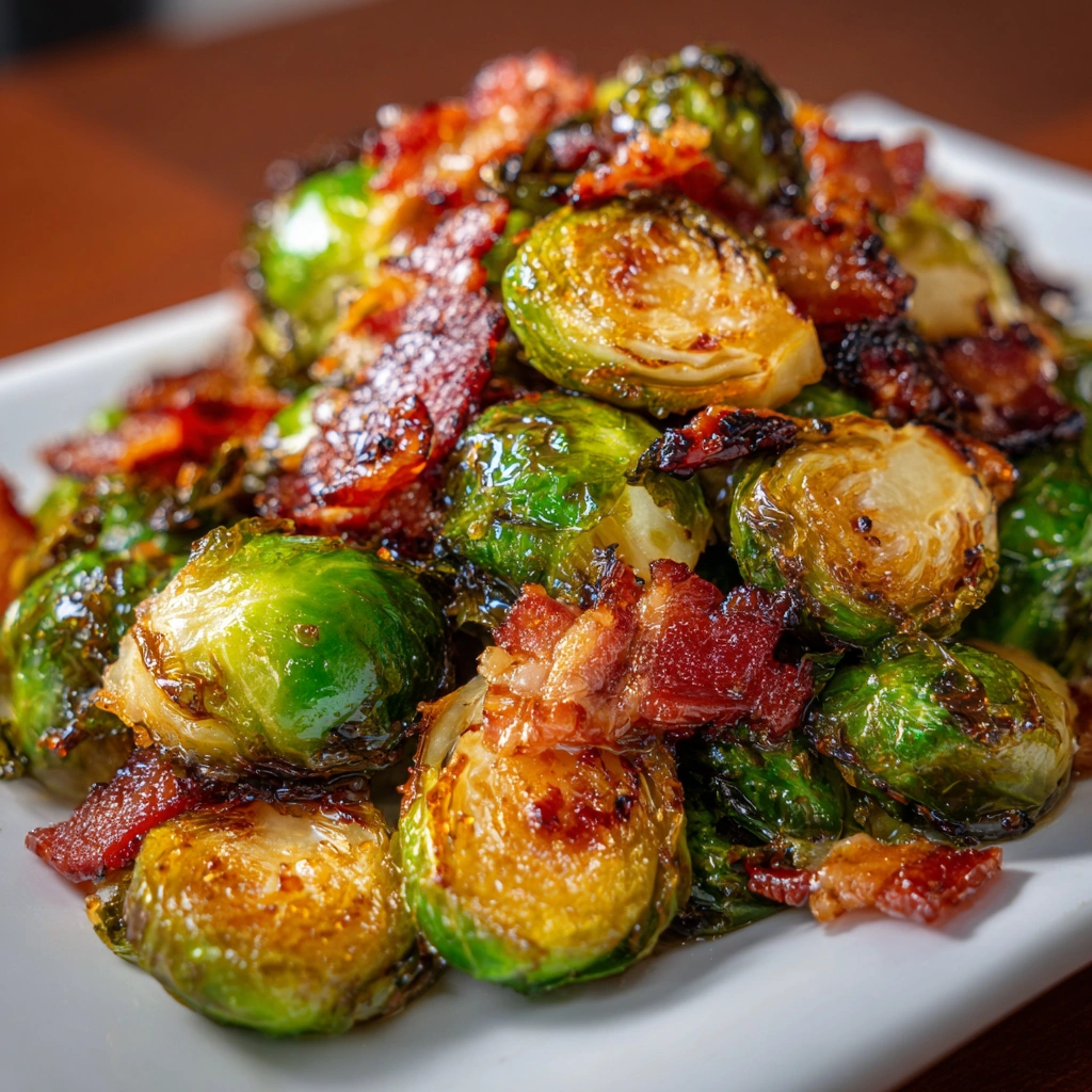 Hot Honey Brussels Sprouts with Bacon: A Must-Try Recipe!
