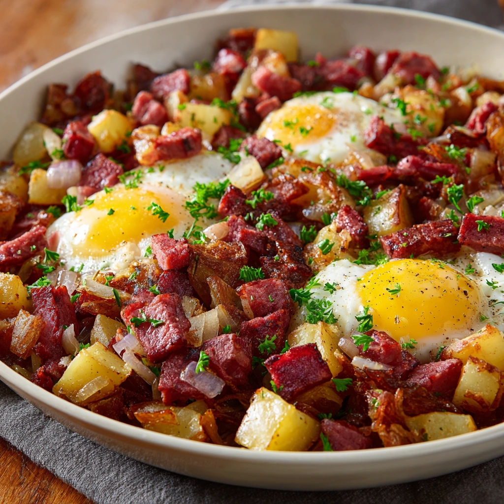 Corned Beef Hash Skillet: Tasty Breakfast Ready in Minutes!