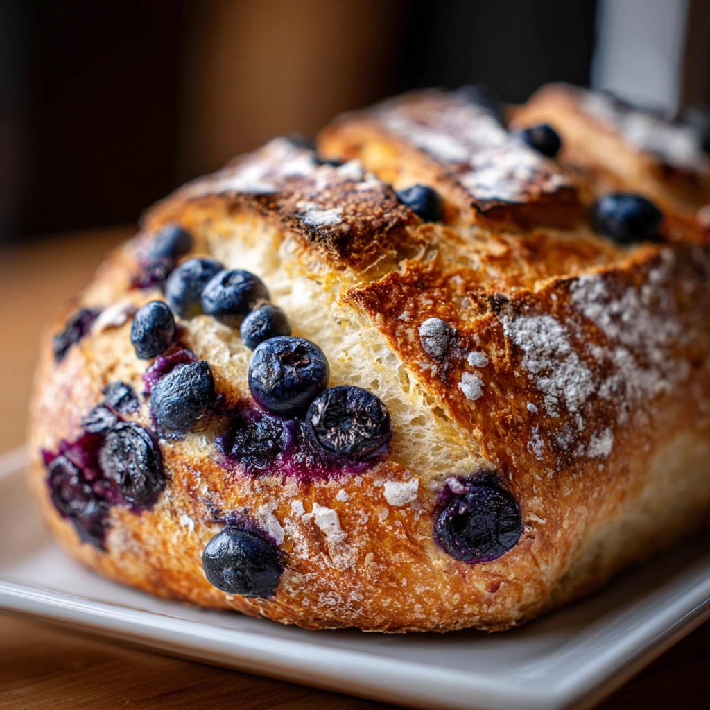 Lemon Blueberry Sourdough Bread: Bake Your Dream Loaf!