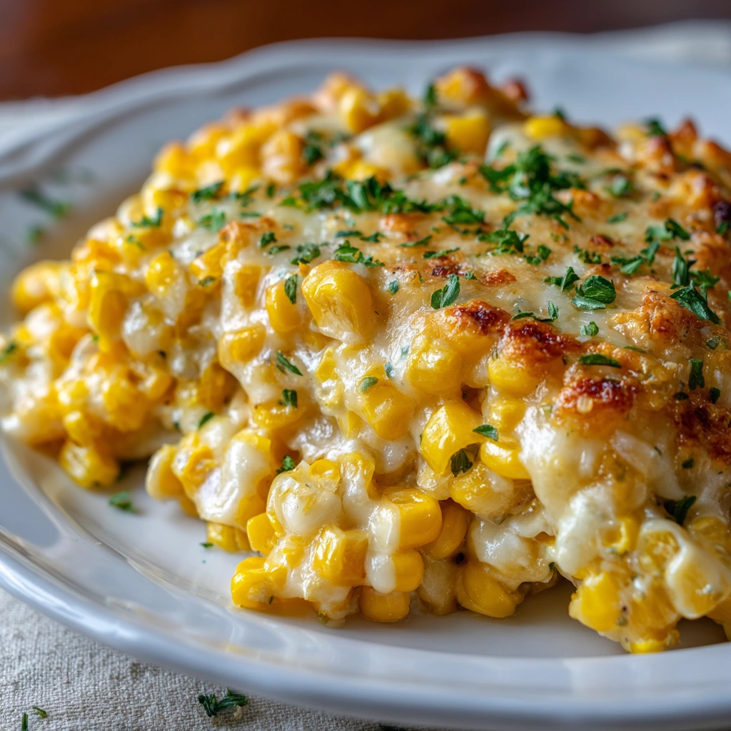 White Cheddar Baked Corn: A Must-Try Delicious Side!
