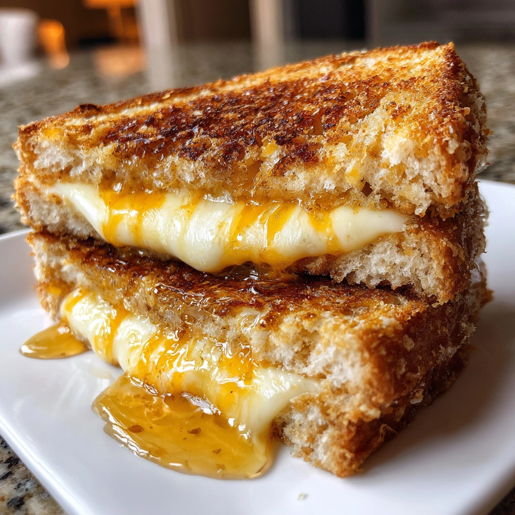 Cheese Grilled Cheese with Honey Bliss That You Must Try!