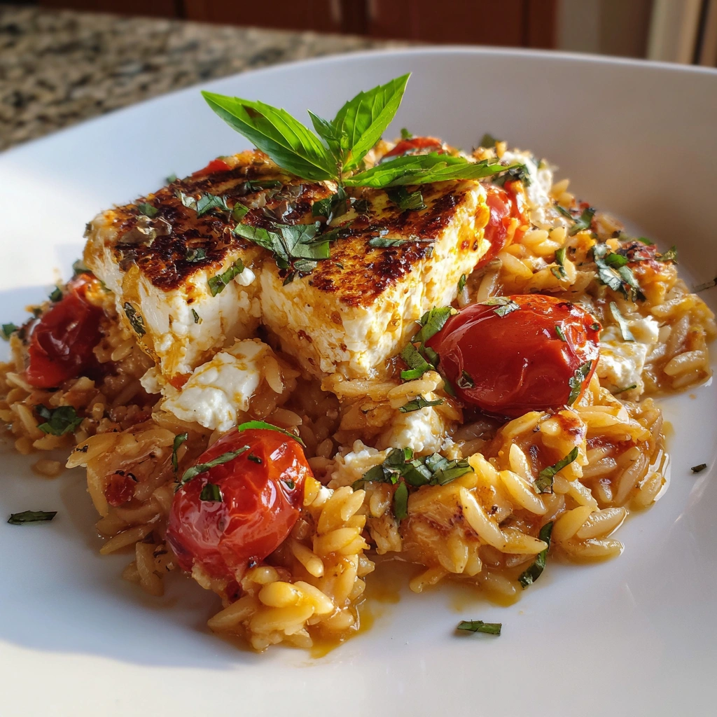 Healthy Baked Feta Orzo: A Deliciously Simple Recipe!