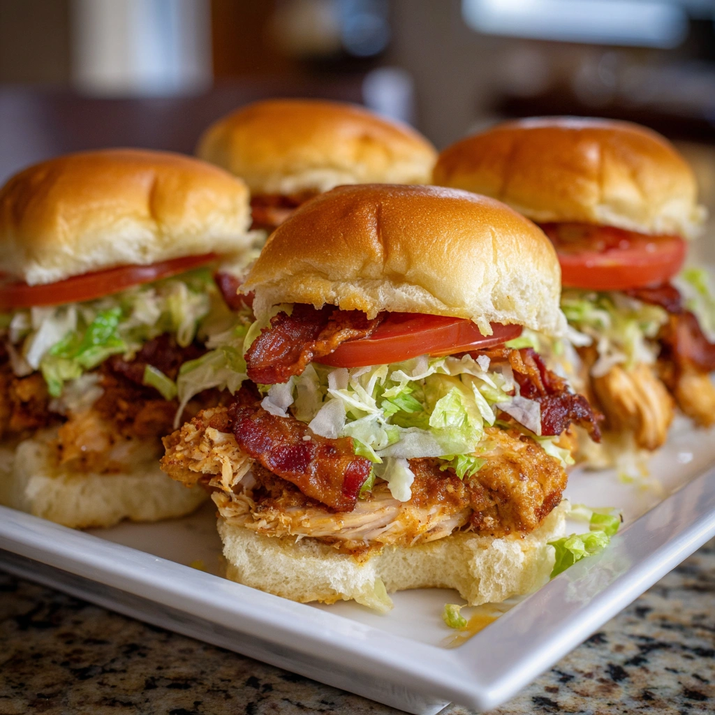 Honey Mustard BLT Chicken Sliders That You’ll Crave!
