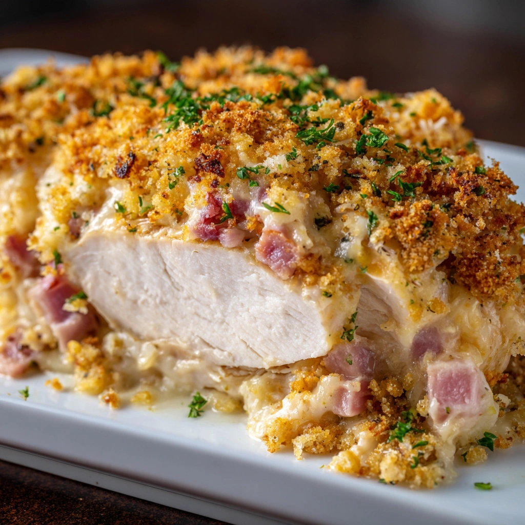 Delicious Chicken Cordon Bleu Casserole That Will Delight You!