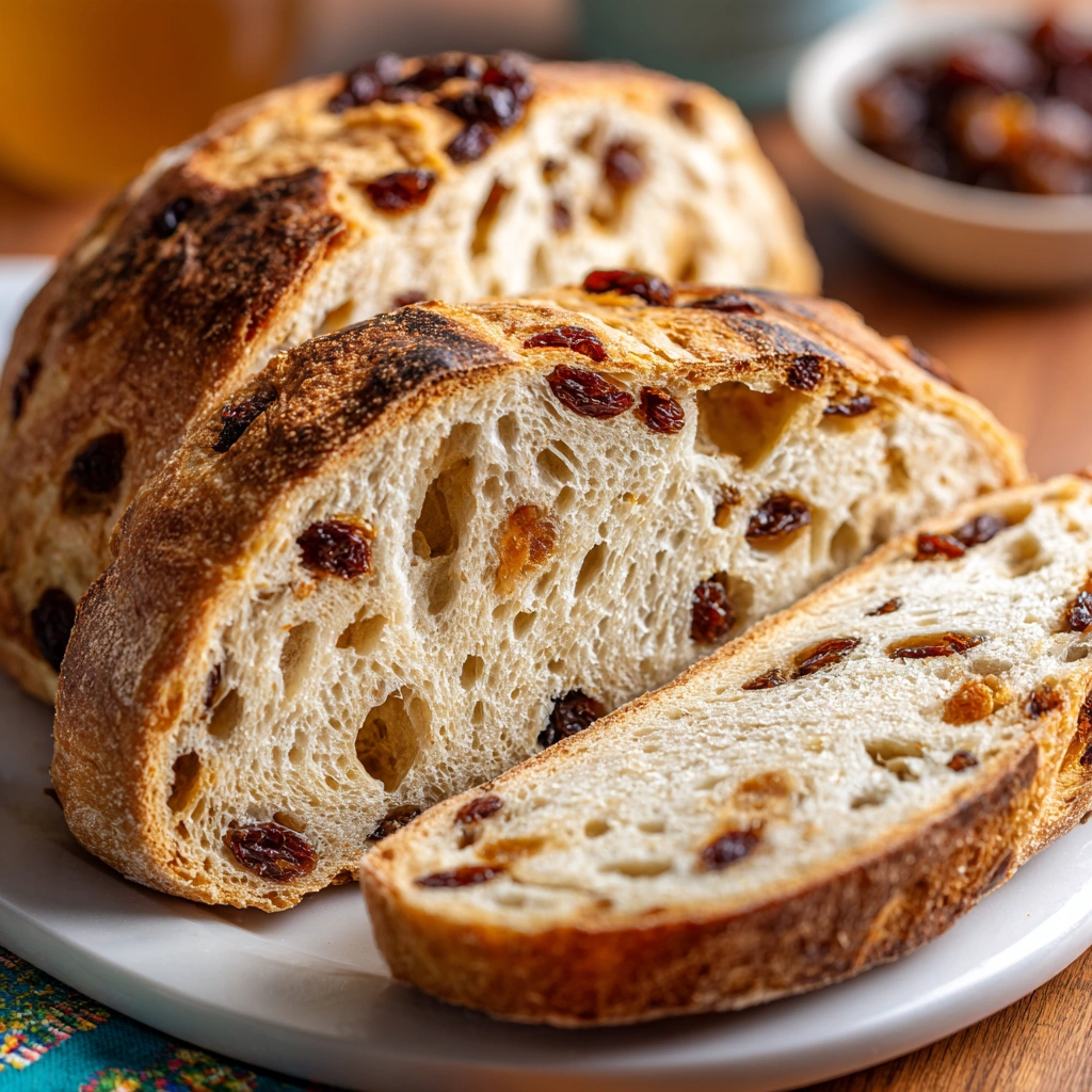 Cinnamon Raisin Artisan Bread: Taste the Melt-in-Your-Mouth Delight!