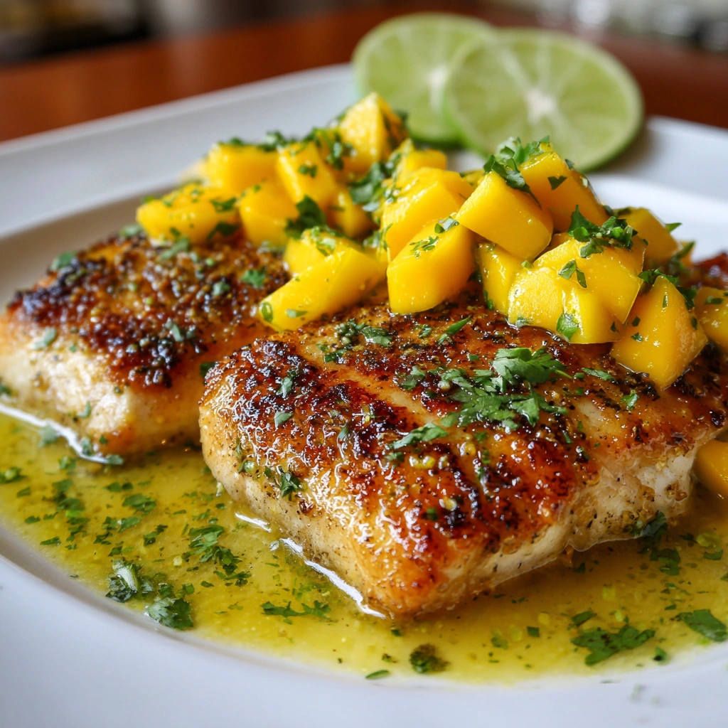 Mahi Mahi Mango Lime Butter: A Flavorful Fish Delight!