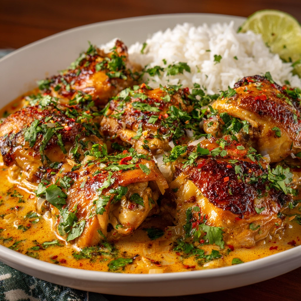 Spicy Brazilian Coconut Chicken: A Flavorful Delight Awaits!