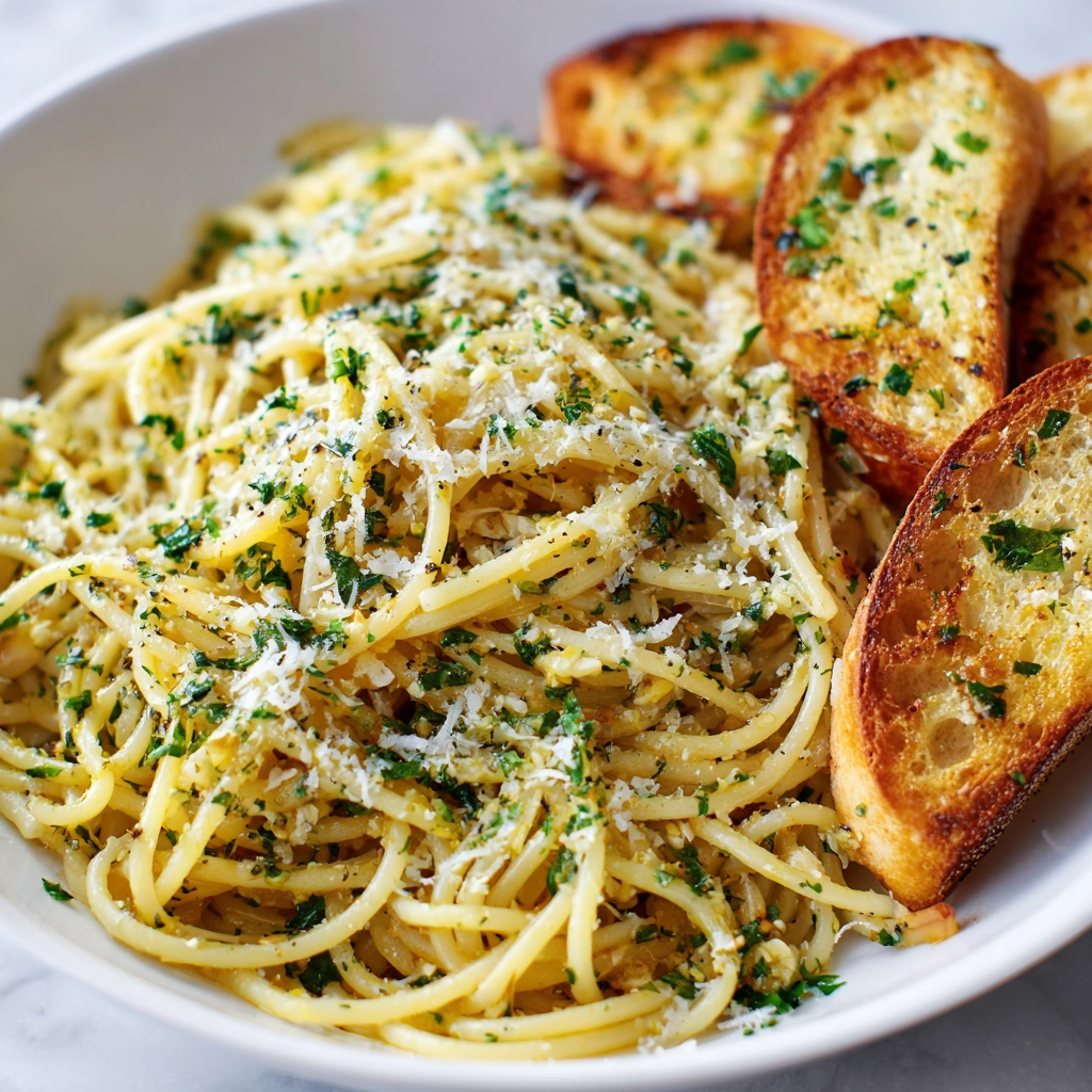 Spaghetti Garlic Bread: The Perfect Dinner Duo Awaits!