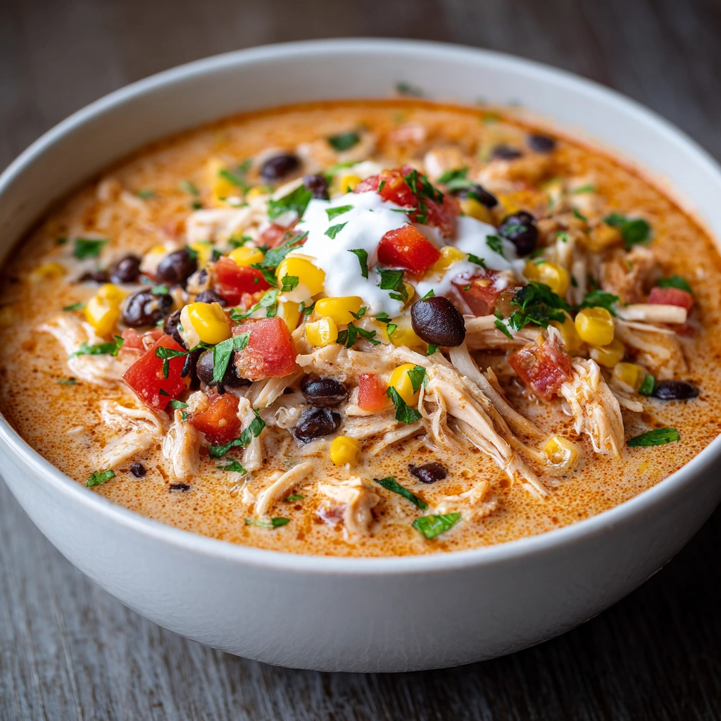 Creamy Chicken Enchilada Soup: A Cozy Comfort Meal!