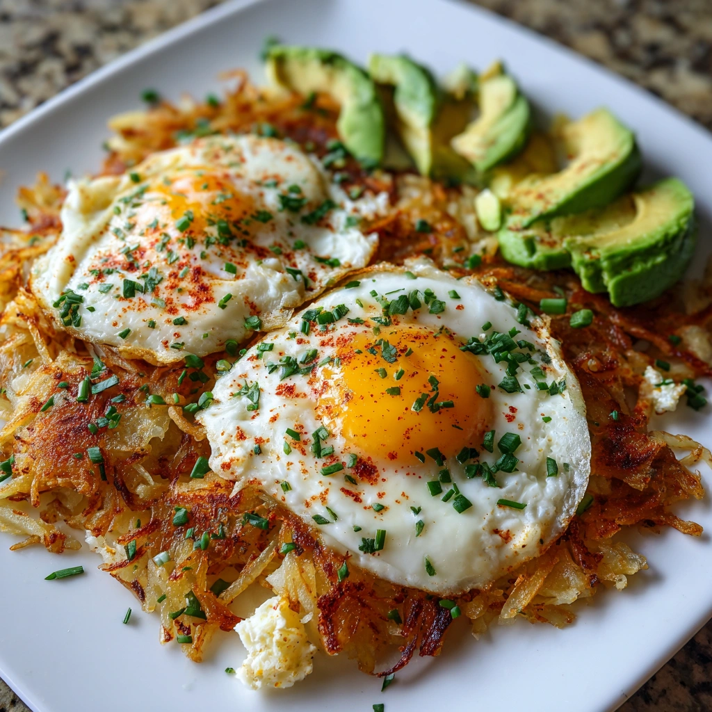 Loaded Hash Browns with Scrambled Eggs: A Delicious Twist!
