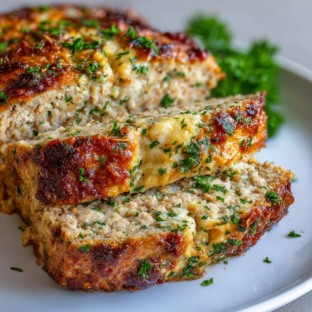 Irresistible Garlic Parmesan Chicken Meatloaf Recipe You’ll Love!