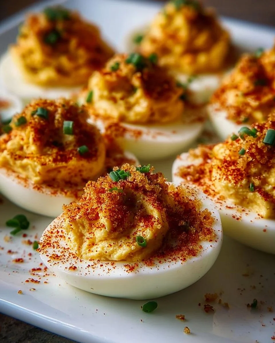 Cajun Deviled Eggs