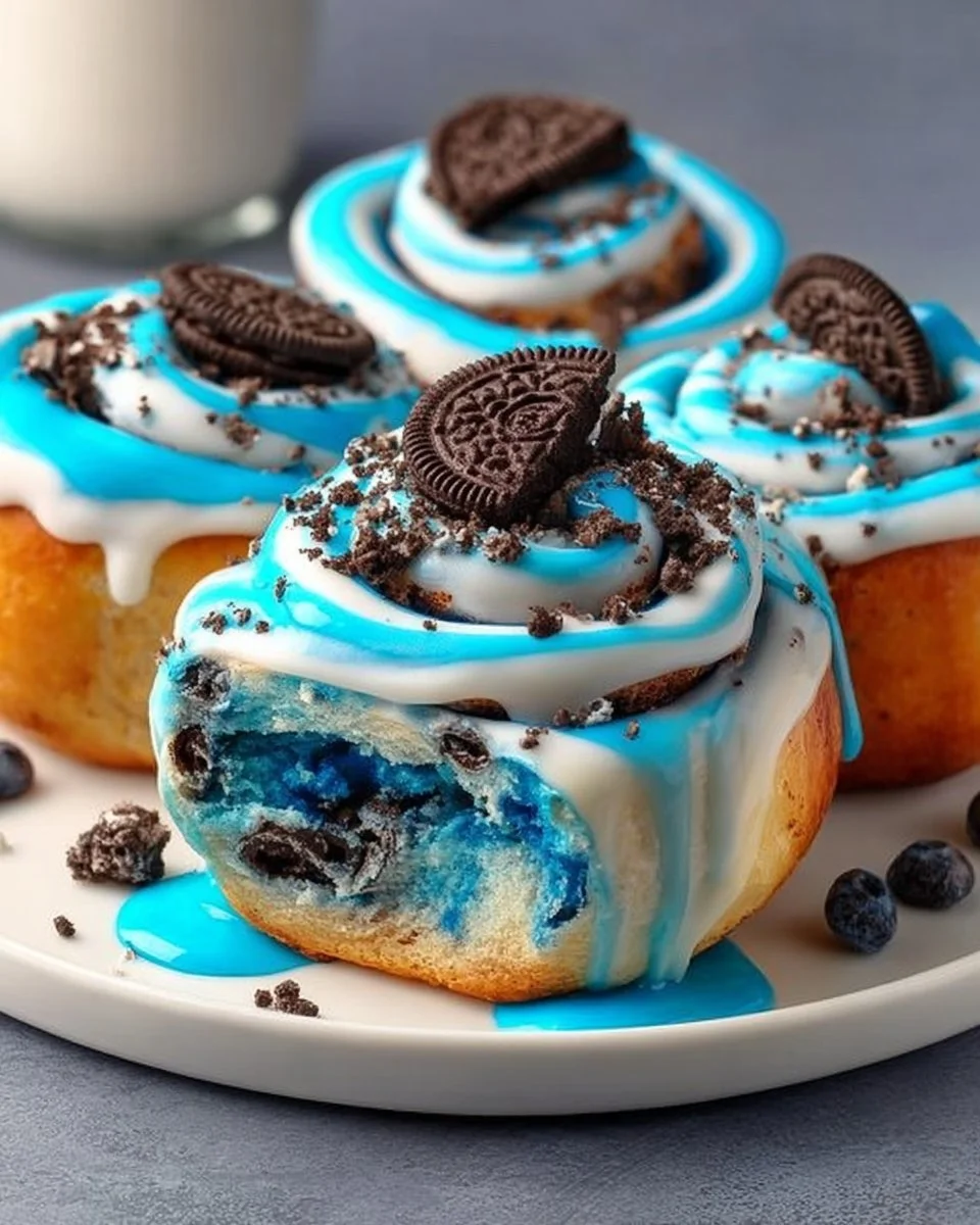 Cookie Monster Cinnamon Rolls – The Best Blue Swirl Treat to Bake (2025)