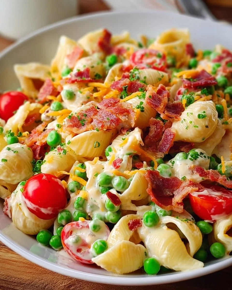 Creamy Bacon Ranch Pasta Salad – flirtyfood