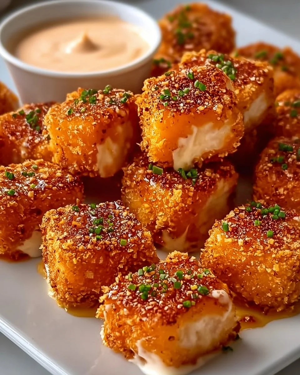 Crispy Bang Bang Salmon Bites