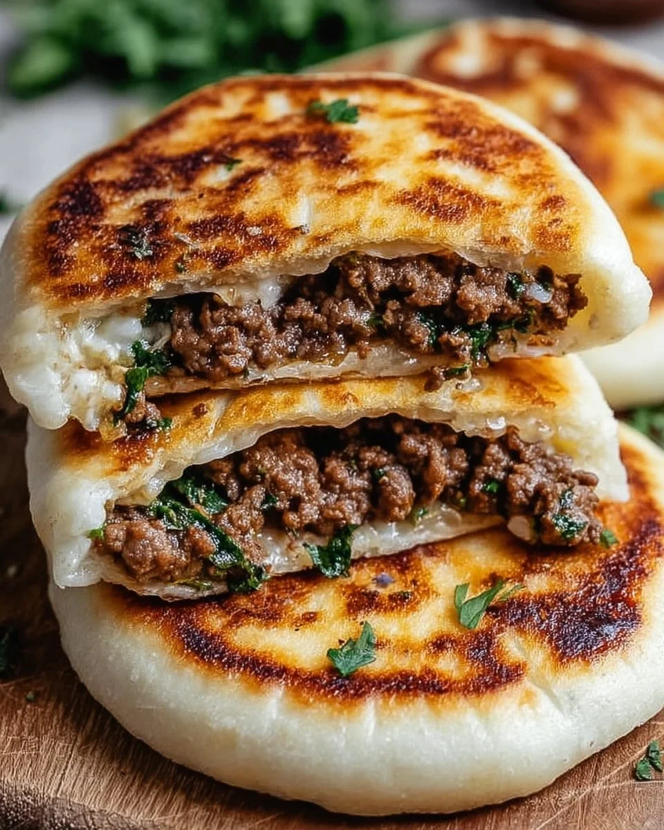Crispy Lebanese Arayes: Irresistibly Flavorful Pita Pockets
