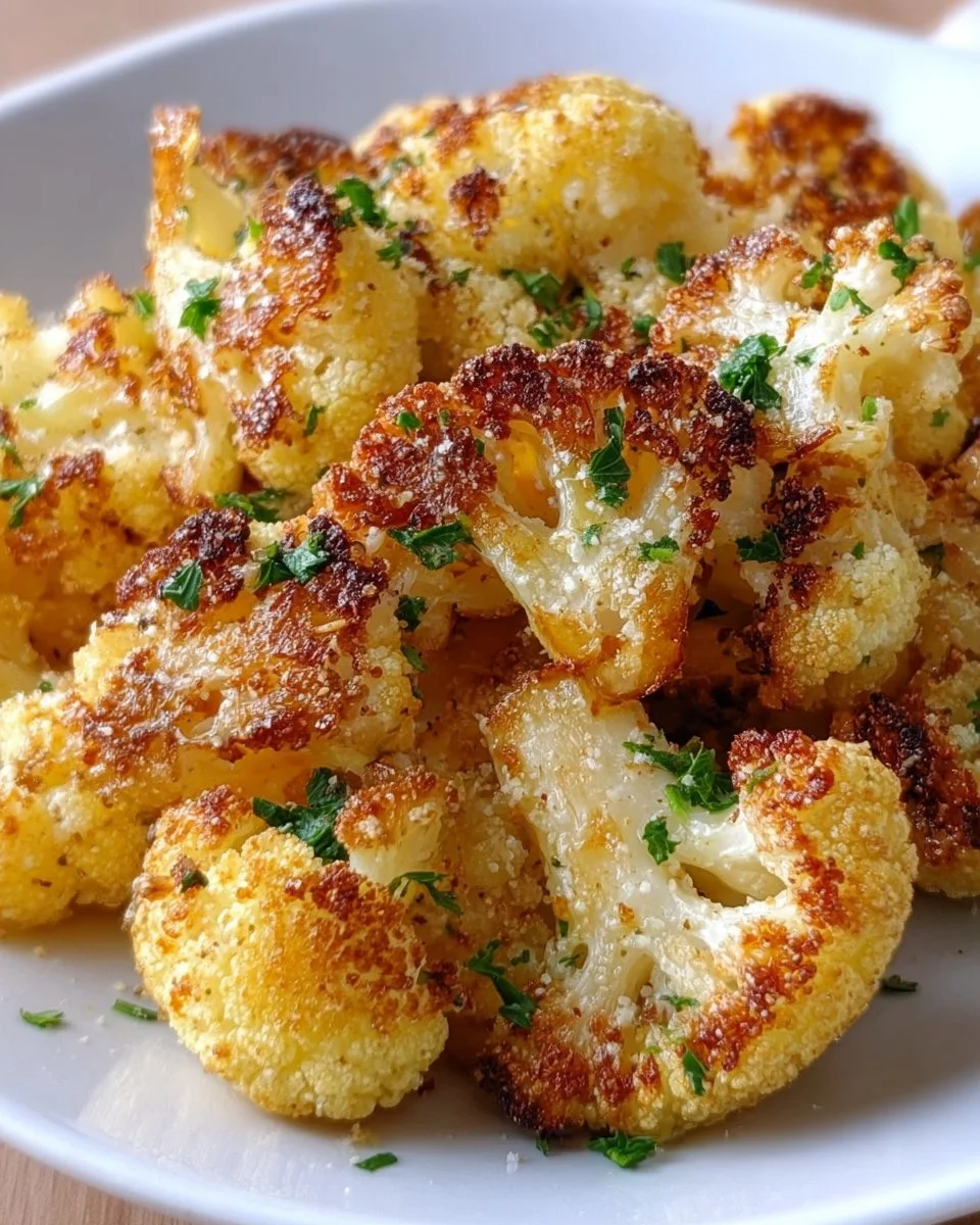 Crispy Roasted Cauliflower