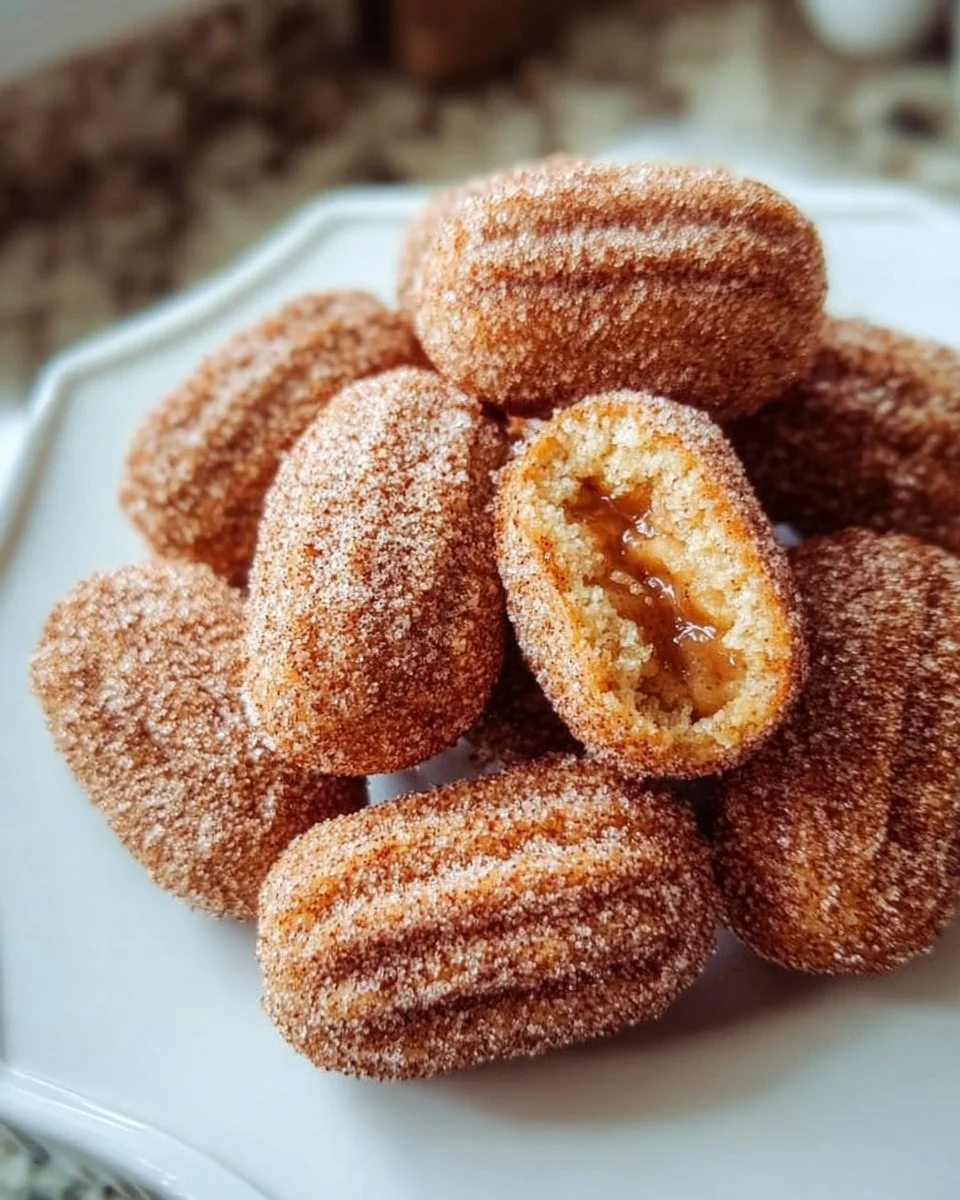 Healthy Baked Churro Bites