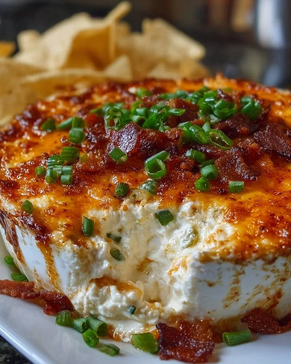 Savory Jalapeño Popper Dip Recipe with Crispy Bacon Easy and Cheesy