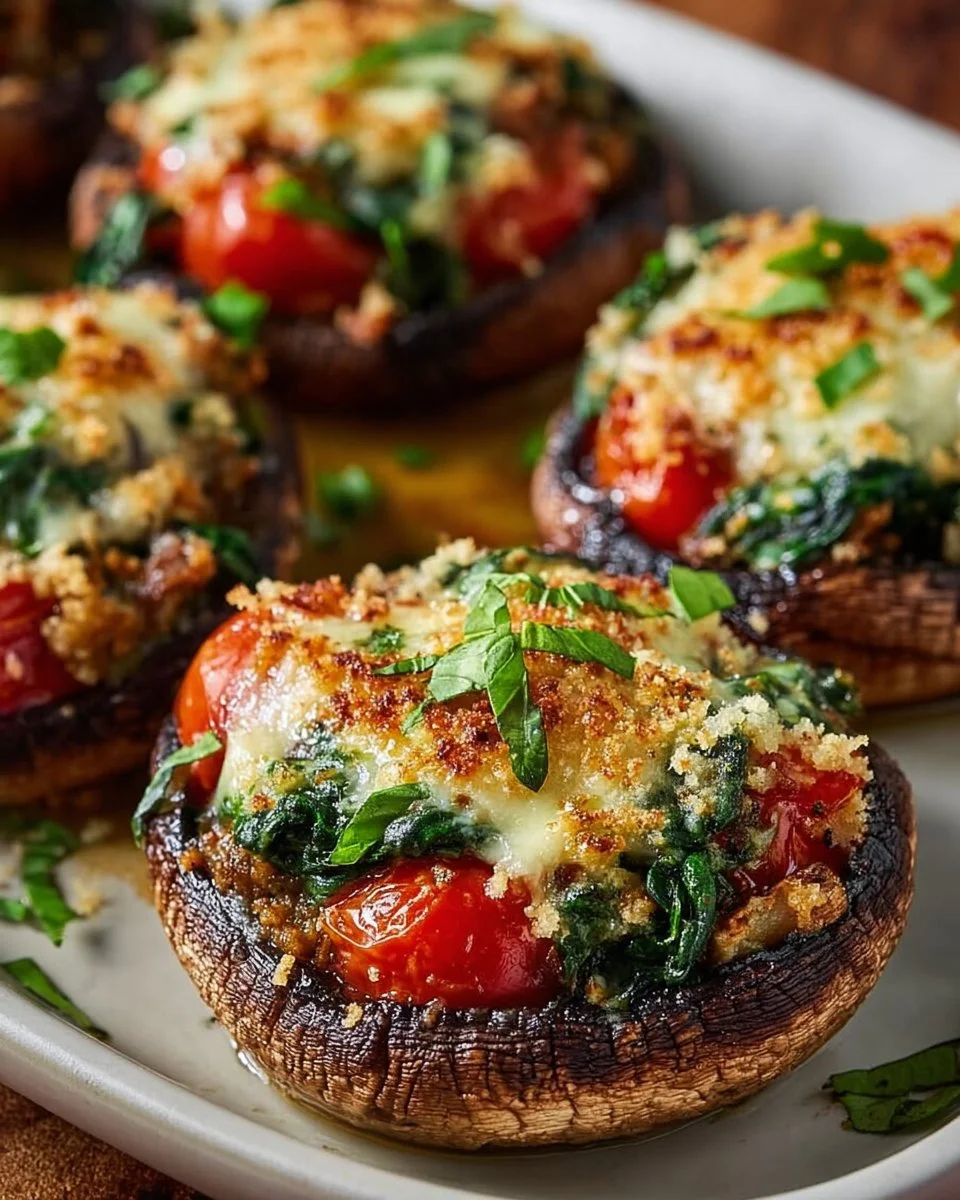 Stuffed Portobello Mushrooms
