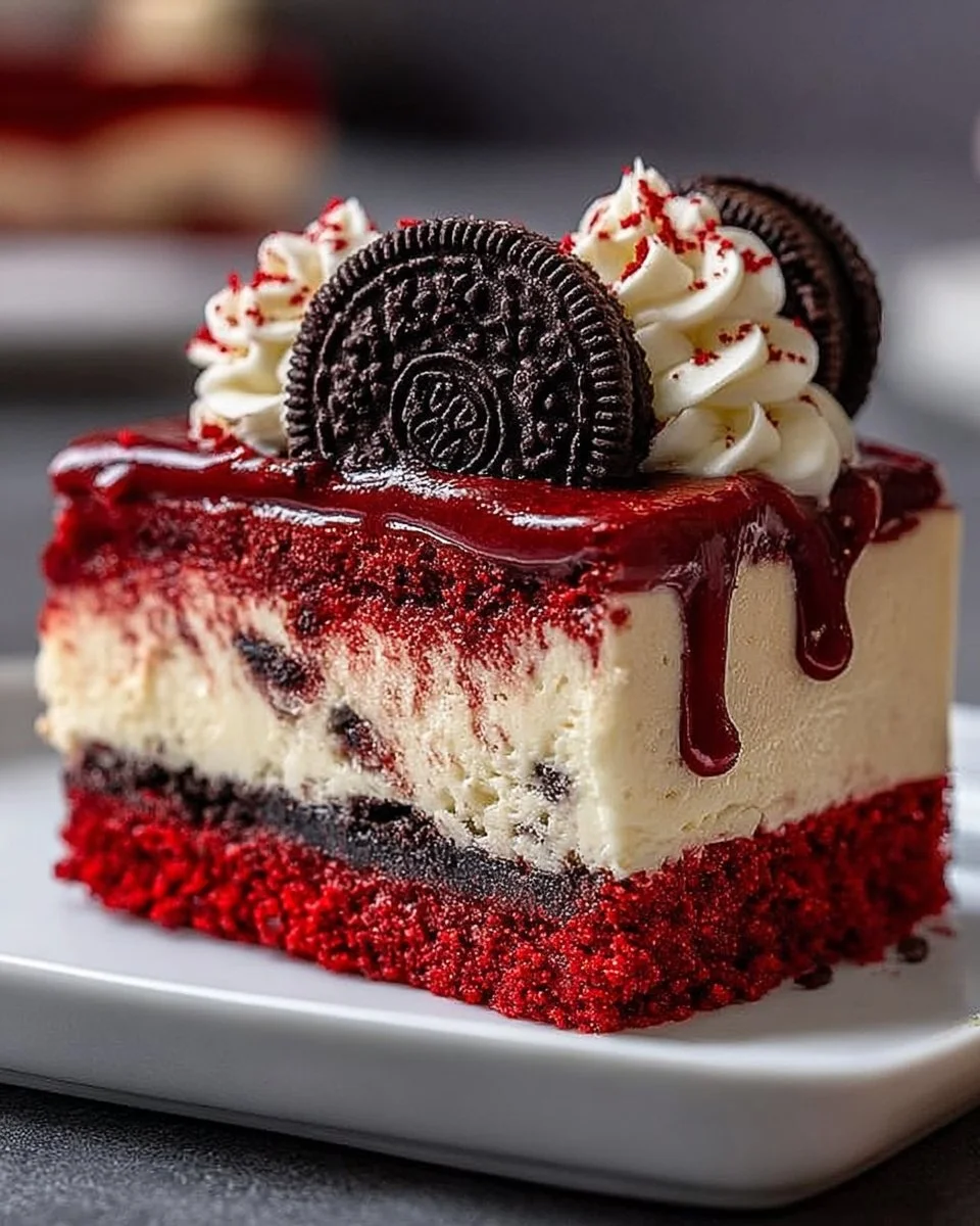 The Best Red Velvet Oreo Cheesecake Recipe