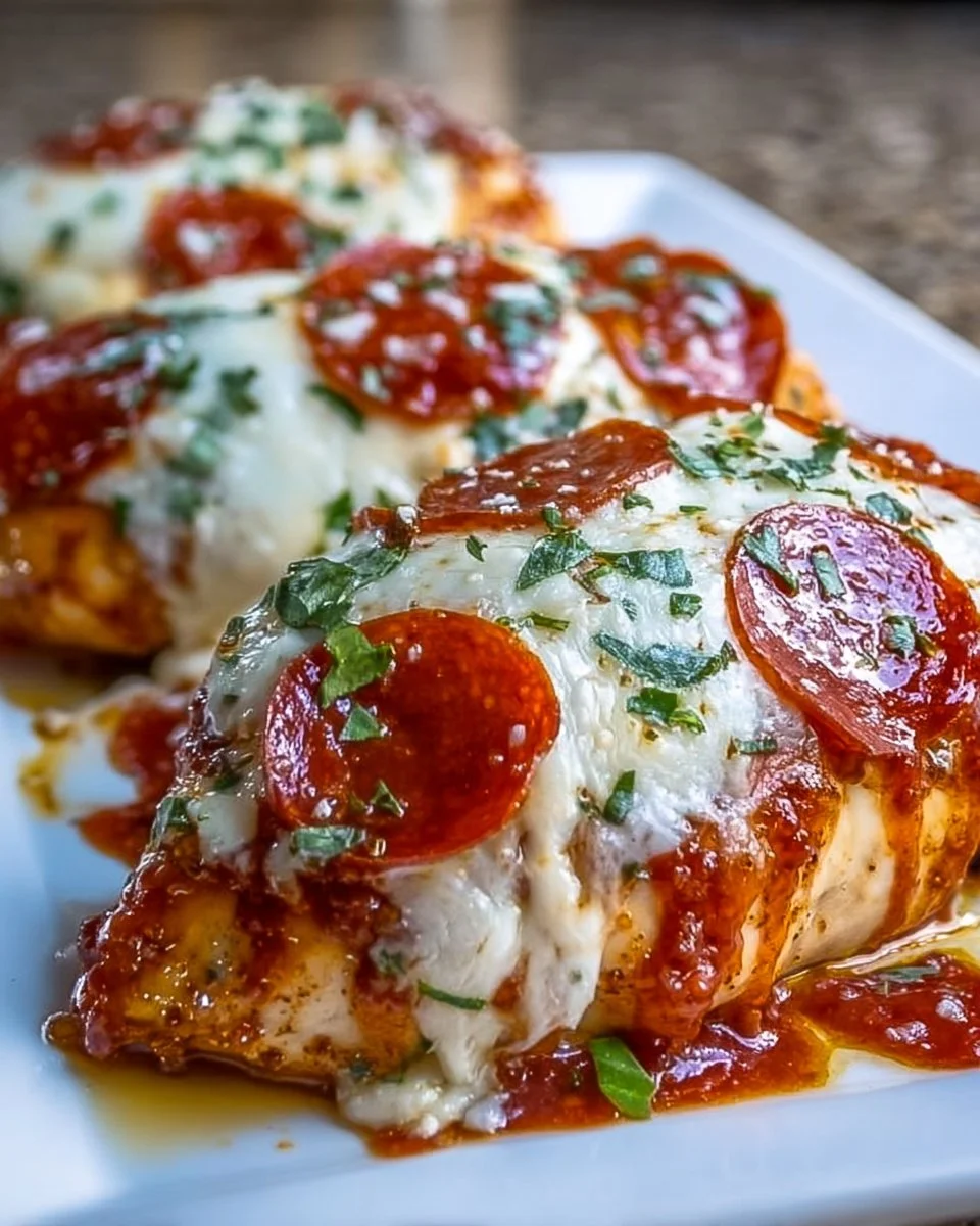 5-Ingredient Keto Pizza Chicken