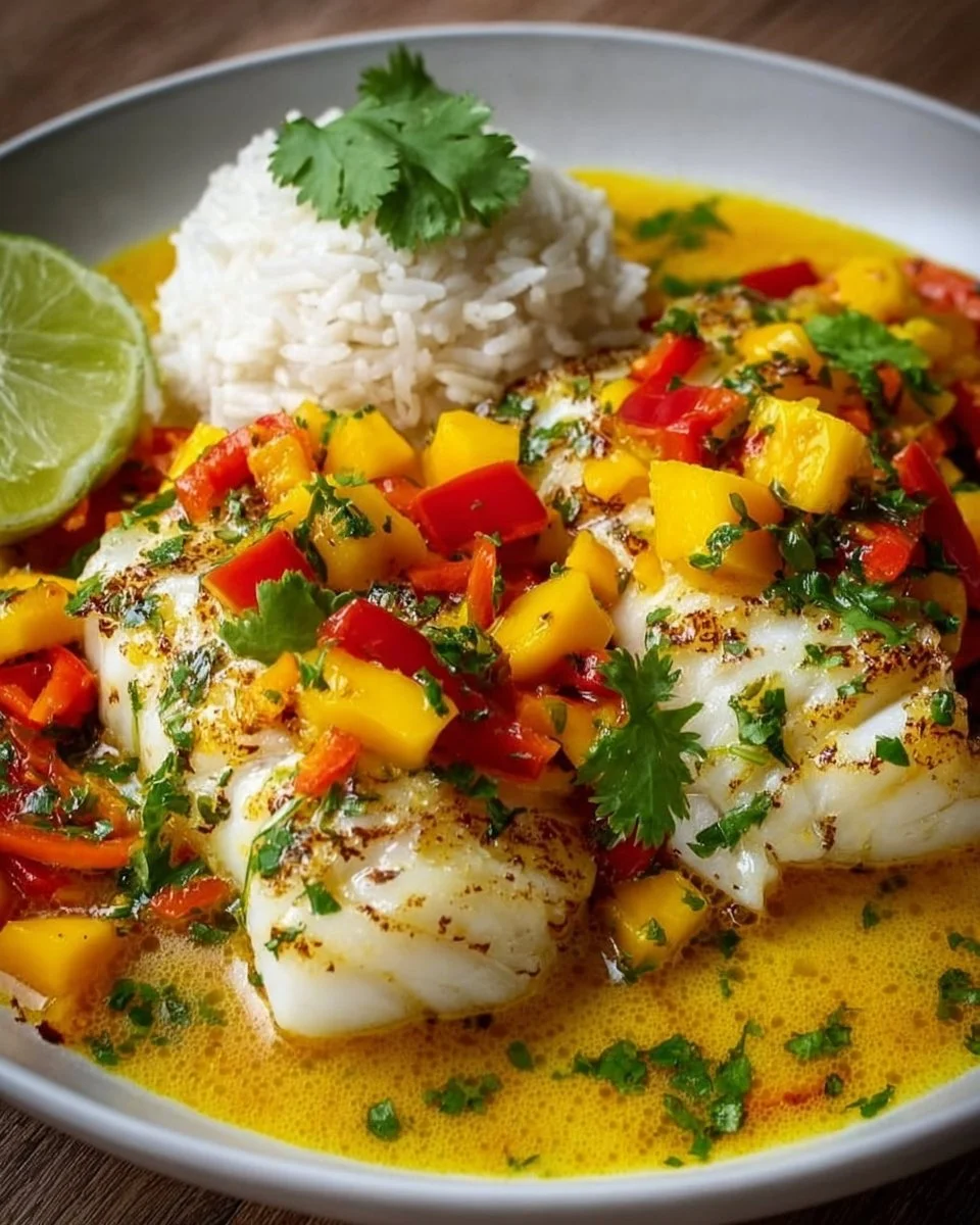 Coconut Mango Fish