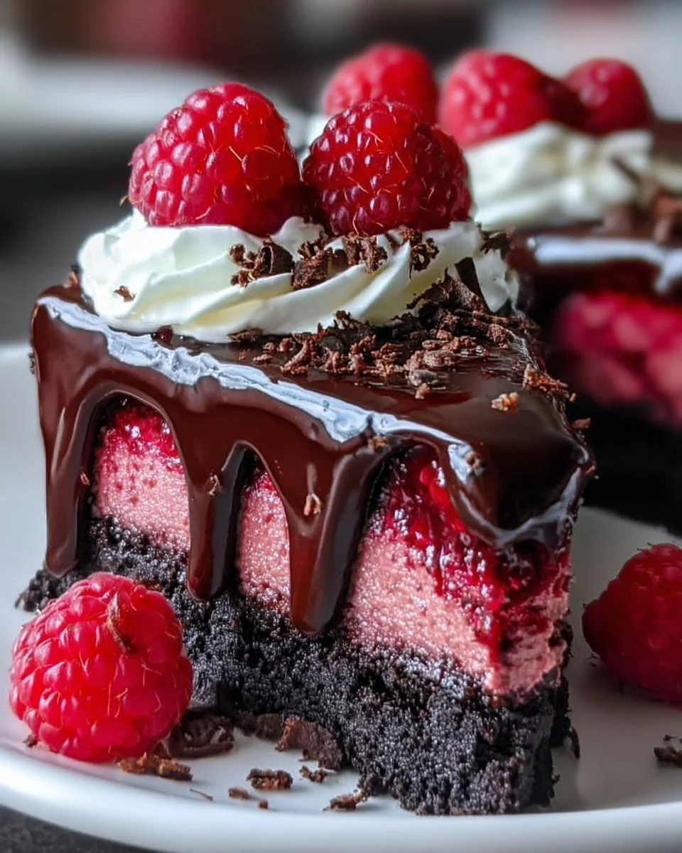 Decadent Dark Chocolate Raspberry Cheesecake You’ll Adore