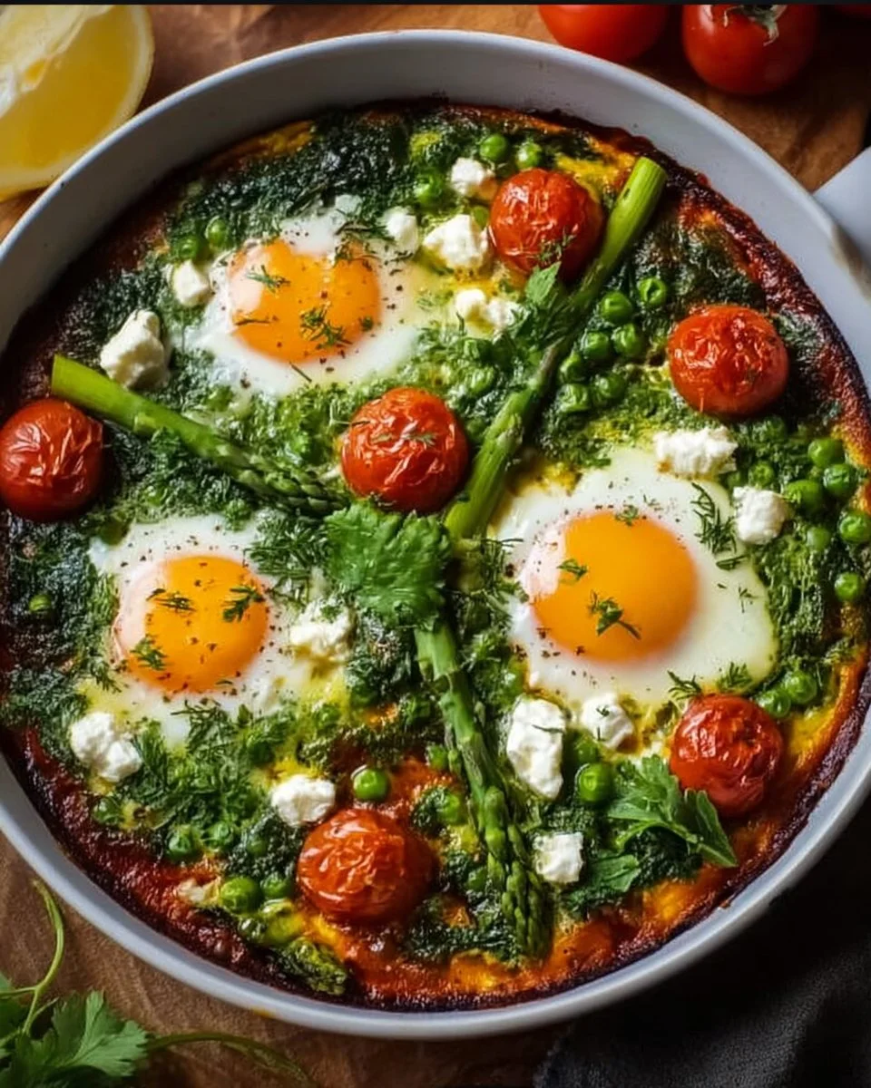 Delicious Green Shakshuka for a Quick, Healthy Meal