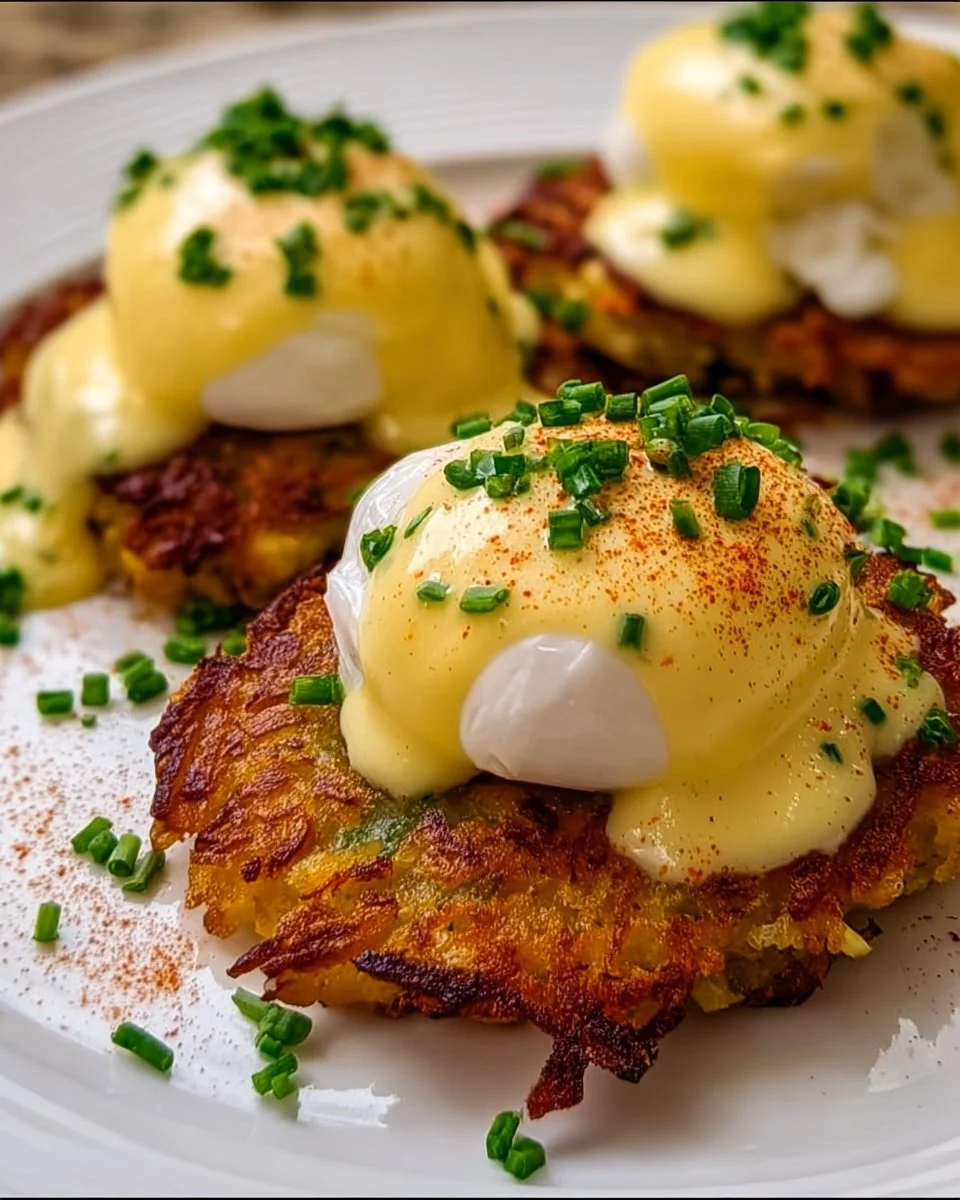 Latke Eggs Benedict