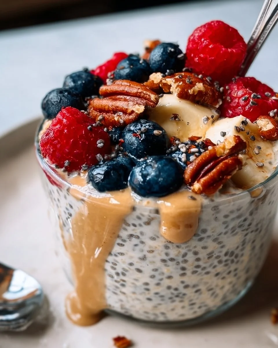 Overnight Oats With Chia Seeds