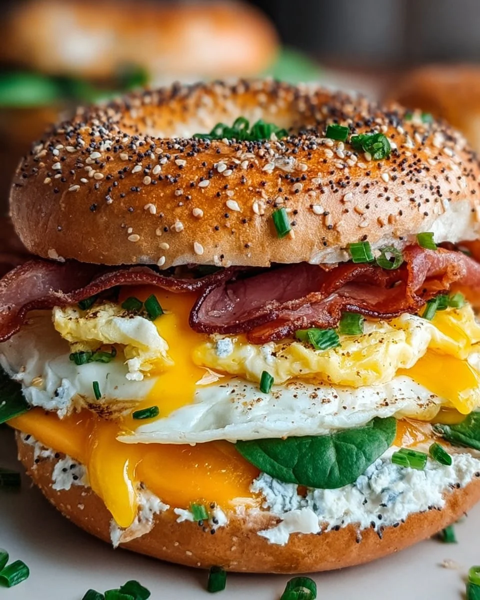 Protein Bagels Breakfast Sandwiches