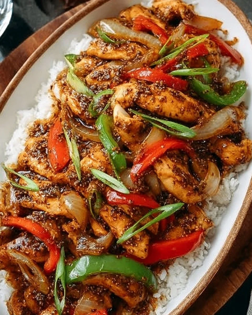 Black Pepper Chicken