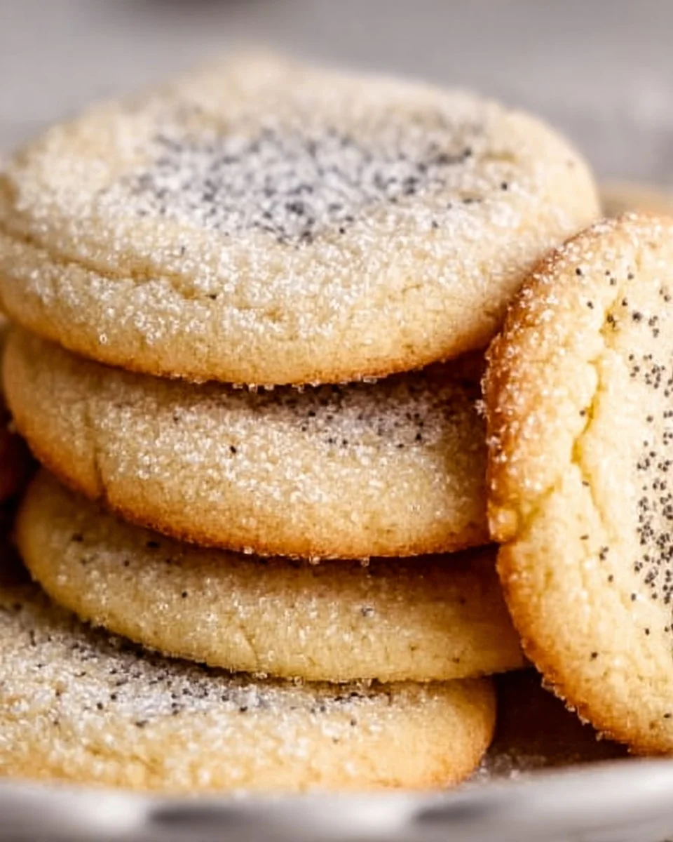 Chewy Earl Grey Sugar Cookies