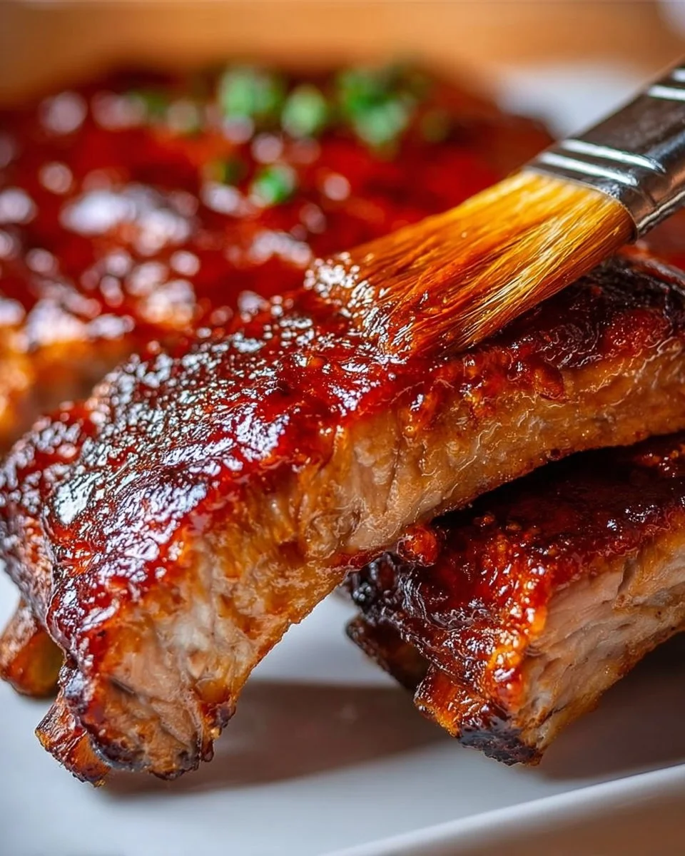 Easy Honey BBQ Pork Ribs