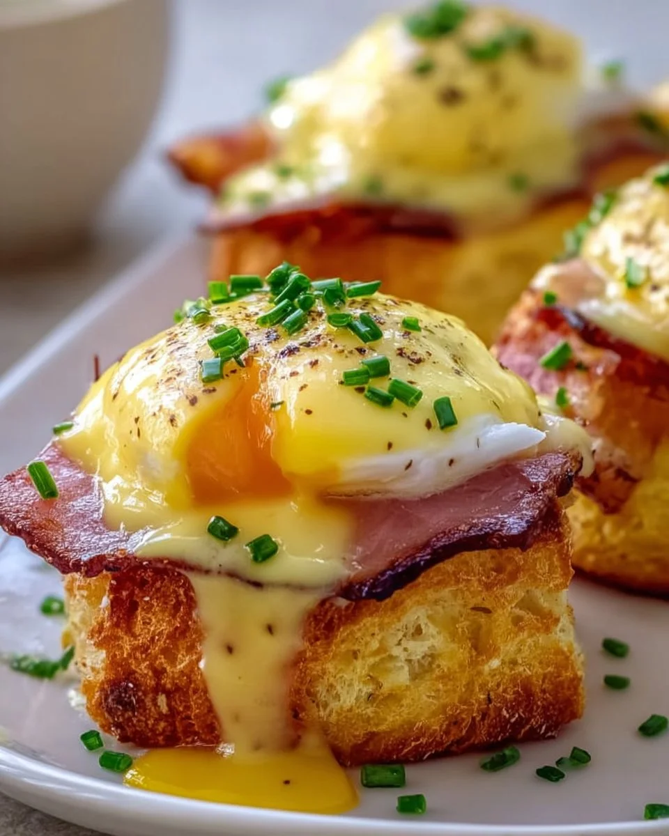 Eggs Benedict Breakfast Rolls