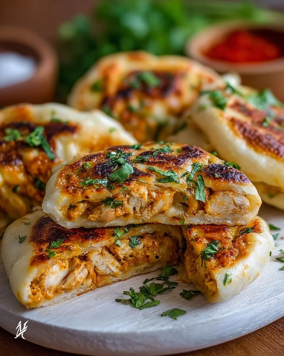 Moroccan Chicken Flatbread