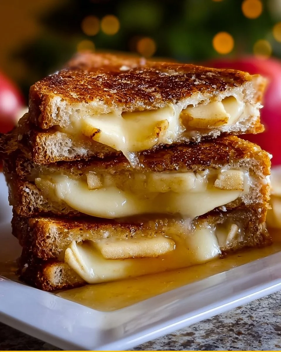 Smoked Gouda Apple Grilled Cheese